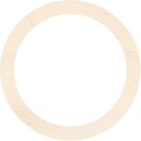 DECOUPAGE CIRCLE obruč na lapač snov 12 cm háčik