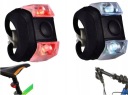 BIKE SVETLÁ LED CYKLISTICKÁ LAMPA PREDNÁ ZADNÁ 2KS