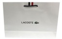 VEĽKÁ DARČEKOVÁ TAŠKA LACOSTE, BIELA