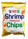 Kórejské krevetové lupienky NongShim 75 g chrumky s príchuťou kreviet