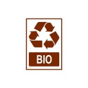 Vrecia na odpad BIO bioodpad 120l hnedá 10 ks.