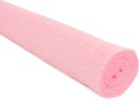 Krepový papier, CRIPPED Papier hodvábny, TALIANSKY svetloružový 180g Krepový č. 549 RUŽOVÁ ružová