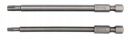 DLHÝ TORX SECUR BIT 2 KS T15*100MM T27*100MM
