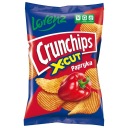 CRUNCHIPS Vlnité chrumky X-CUT Paprika 140g LORENZ