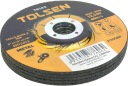 ŠTÍNOVÉ KOVOVÉ REZNÉ KOTÚČE 125x3,0 mm PLOCHÝ TOLSEN