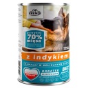Frendi veľké plemená psov kusy s morkou 1250g
