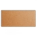 šedý základný košík dno 25x52cm HDF obdĺžnik