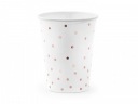 Dot poháre, biele, 260 ml