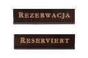 REZERVÁCIA - Dvojjazyčný PL/DE Bronzový tanier - VRÁTANE