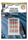 3108 - ORGAN poloploché ihlice 70-100, sada 5 ks