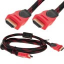 HDMI KÁBEL FULL HD 4K 3D RÝCHLOSŤ KÁBEL 1,5M PLETENKA
