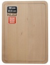 Doska na krájanie s drážkou Bukové drevo 30x22,5