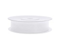 Biela šifónová stuha 12mm - 25 metrov