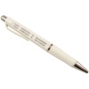 BALLPOINT nie na písanie poznámok skúška test štúdia skúška, biela