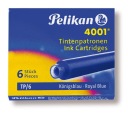 Kazety Pelikan Short Blue (6 ks.)