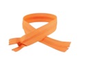Zips, SAMOSTATNÝ Zips, KRYTÁ ČIPKA 40cm, ORANŽOVÁ