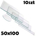 Sklo na zváraciu masku biele 50x100 mm 10 ks