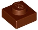 LEGO PLATE 1X1 HNEDÁ 3024 PRE 4 KS