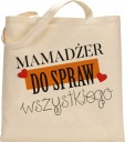 EKO NÁKUPNÁ TAŠKA SHOPPER S Vtipnými Šnúrkami, HRUBÁ BAVLNA - RW12
