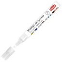Fixka s akrylovou farbou TOMA TO-403 WHITE, skosená