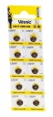 10x AG6 ALKALICKÁ BATÉRIA VINNIC L921F AG6 LR69