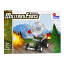 STAVEBNÉ BLOKY pre DETI 6 ročné 31 prvkov MILITARIA mix alleBLOX