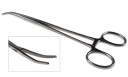 Rybárske kliešte, zakrivené, na odháčiky a odháčiky, 18 cm