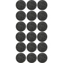 PLSTENÉ PODLOŽKY PRE NÁBYTkové STOLIČKY 25mm 18 ks