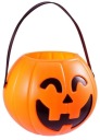 PUMPKIN vedierko Nádoba na cukríky, halloweenske sladkosti, 15x13 cm HAL-036