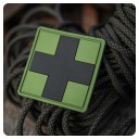 M-TAC MEDIC MEDIC CROSS MEDIC CROSS NÁPISOVÝ ZNAK PVC 5X5 CM OLIVOVÁ ZELENÁ