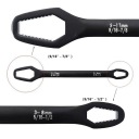 TORX UNIVERZÁLNY OTVORENÝ KĽÚČ, PALCE 8-22