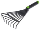 ZÁHRADNÝ VENTILÁTOR HRABĽA LÍSTKA, 9 ZUBOV, 34cm