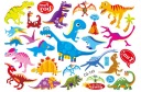 Umývateľné tetovanie pre deti DINOSAURS CG143