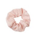 Vlasy scrunchie scrunchie, saténová, boho, ružová, matná saténová