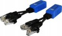 Adaptéry Pulsar P-POE2, rozbočovač RJ-45 12V PoE