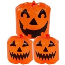 Halloweenske TAŠKY s tekvicovou tvárou, 3 ks