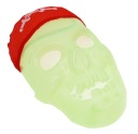 maska ​​piráta lebky, BONEBODY, GLOWS FLUO