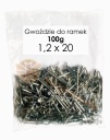 KCHTICE do včelárskych rámikov 1,2x20 - 100g