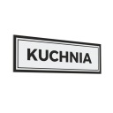 Samolepka na dvere - Kuchyňa 10x30