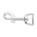 KOVOVÁ KARABÍNA (74mm x 21mm) SILNÁ NIKELOVÁ MASKA