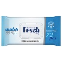 FRESH BABY A'72 VLHČENÉ UBÚRKY S KLIPOM MODRÁ