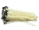 Sviečkový knôt s tanierikom 8 cm, 12 kusov