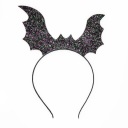 LESKLÝ HALLOWEEN BAT BAND, ČIERNA