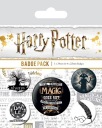 Špendlíky na oblečenie Harry Potter do batohu, 5 kusov
