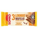 Sonko Svetlé celozrnné oblátky v horkej čokoláde 36 g