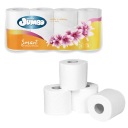 JUMBO TOALETNÝ PAPIER BIELY CELULÓZOVÝ 2W 8 VALCOV
