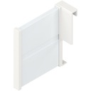 BLUM Z43L100S ANTARO, prepážka na lištu, biela