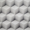 Poťahová látka, zamatový materiál, kocky s potlačou