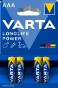 ALKALICKÉ BATÉRIE VARTA LONG LIFE POWER AAA LR03