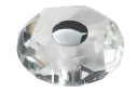 Kryštálový chrómový nábytkový gombík FI 60 mm - GKS001 AMIX